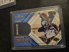 2000-01 Upper Deck Black Diamond Roberto Luongo Pads Game-Used Gear