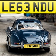 *REDUCED* YOU LEGEND (LE63 ENDU) - Cherished Personalised Number Plate