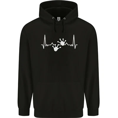Lizard ECG Gekko Pulse Iguana Gecko Herren Kapuzenpullover - Bild 1 von 4