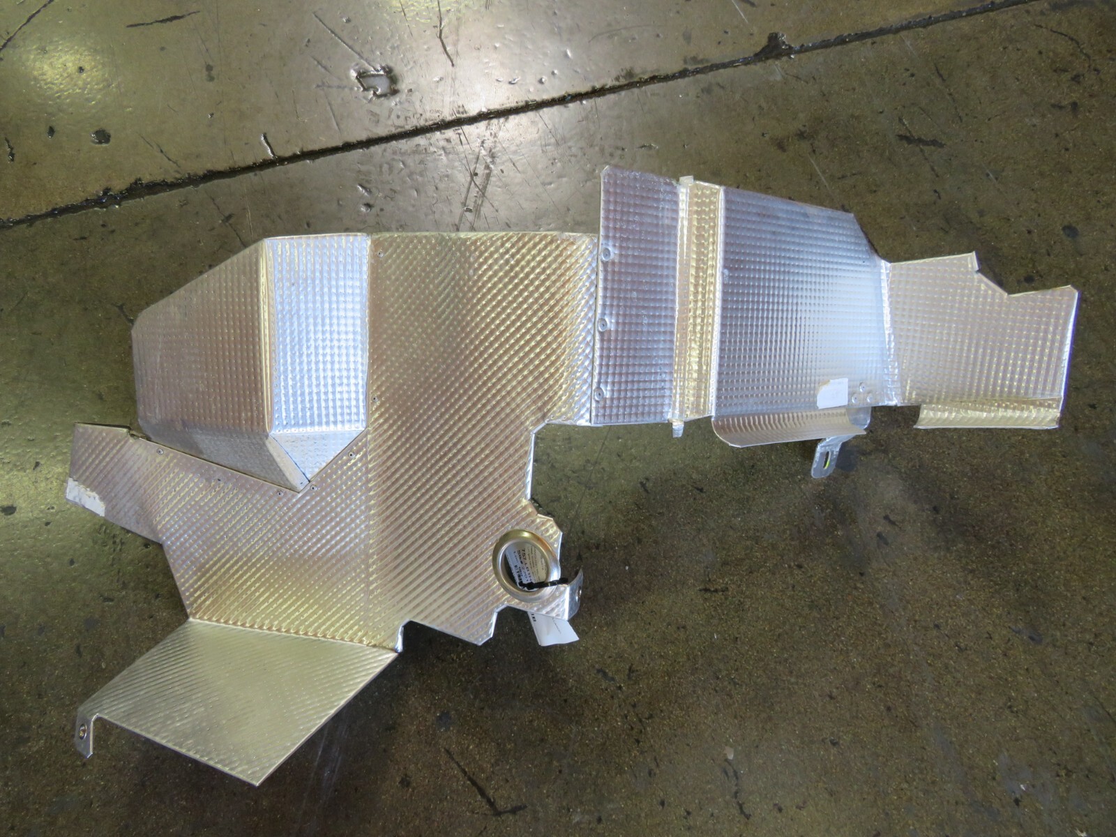 Lamborghini Gallardo, Spyder, LH, Gas Tank Heat Shield, Used, P/N 407201783