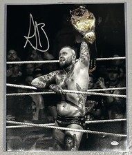 Aleister (Malakai) Black Autographed 16x20 Spotlight Photo PSA/DNA NXT WWE AEW