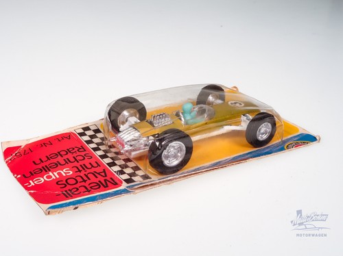 ➡️Brohm Superschnelle Autos Mini Marx 500 Type Racer 1757 Brabham F1 OVP Blister - Picture 3 of 6