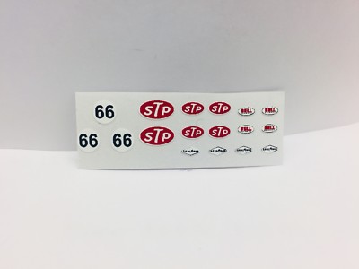 Hot Wheels Redline**NEW**( CHAPARRAL 2G GRAND PRIX )~WHITE DECAL SET~