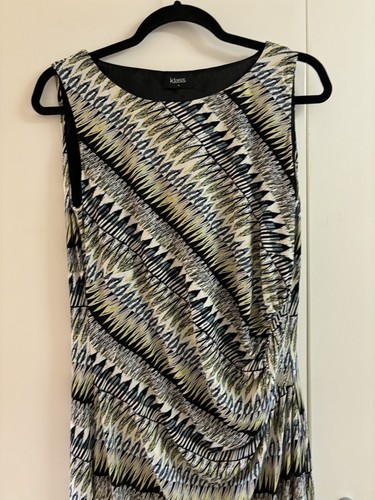 Vestido Klass acanalado talla 14 diamantado y dividido lateral - Imagen 2 de 9
