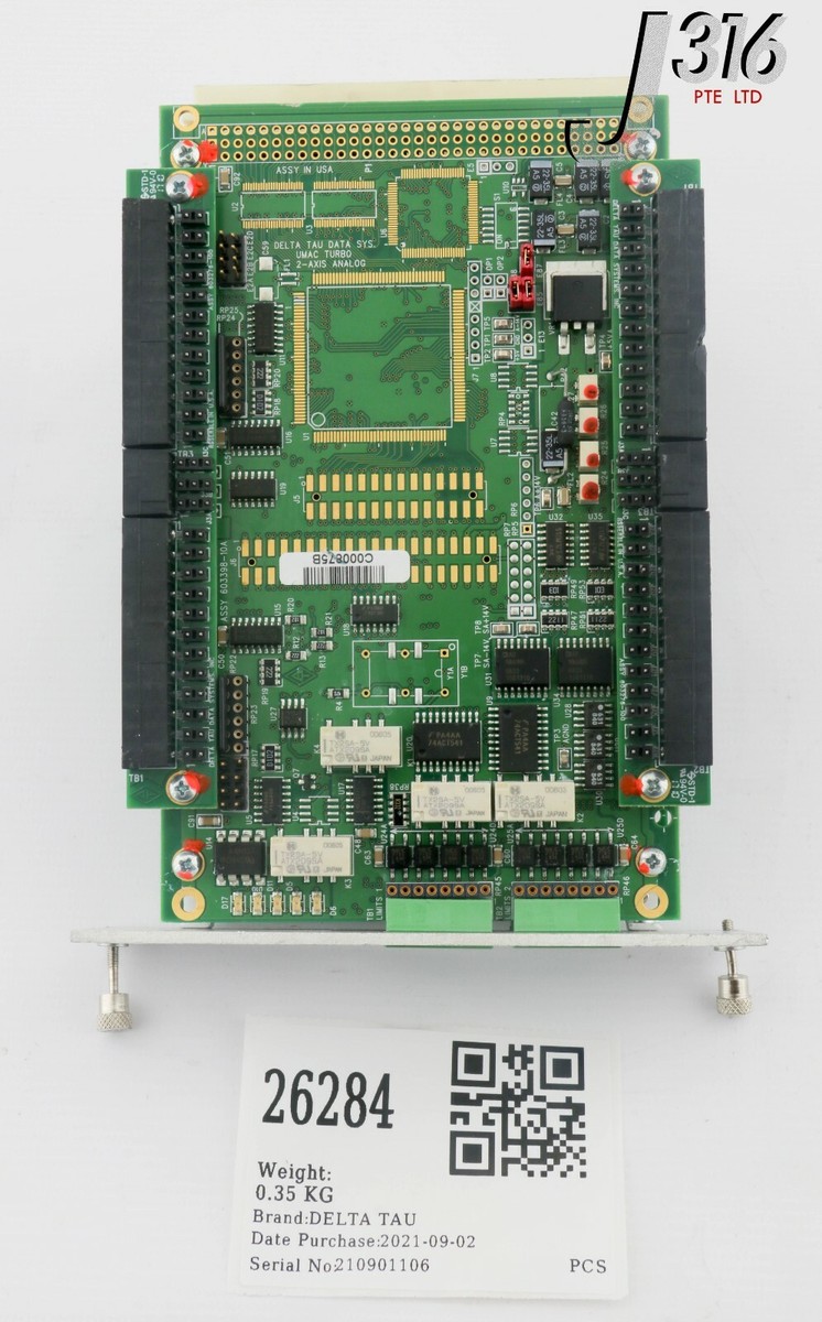 1/1カード 26284 DELTA TAU 4-AXIS INTERFACE, 603398-10A ACC-24E2A | eBay
