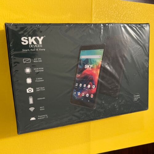 Sky Devices Skypad 8 Pro. 64GB ROM 3GB RAM dunkelgrau Tablet versiegelt - Bild 1 von 2