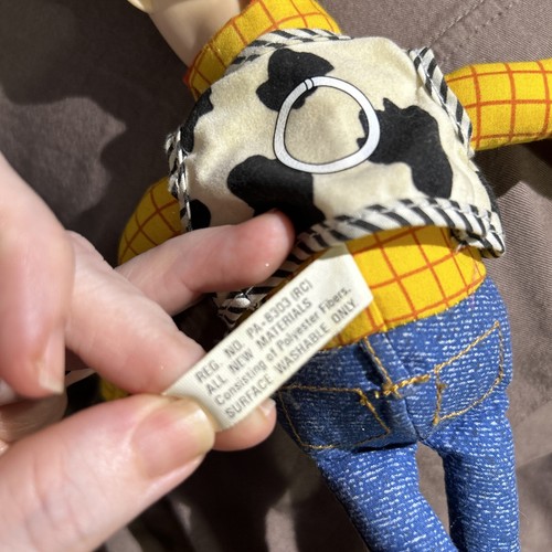 Disney Woody Doll Only 1999 from Bo Peep Gift Set Kiss on Cheek Thumbs Up - Picture 13 of 24