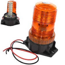 30-LED 360 Degrees Beacon Amber Warning Strobe Light for Cushion Forklift Toyota