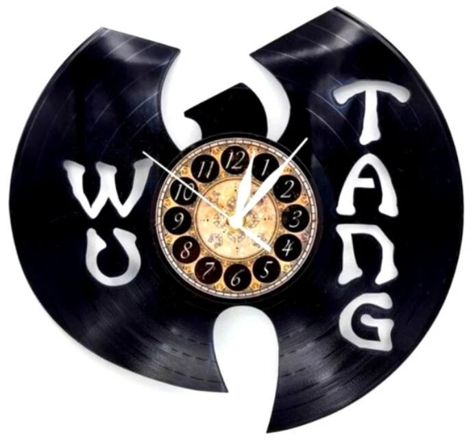 UNDISCLOSED WU-TANG | Vinyl Record Clock | Unique Wall Art | FREE SHIPPING