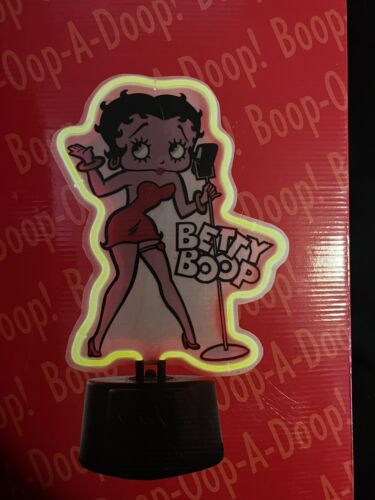 Betty Boop Idol Pose Rzeźbiony neonowy znak - Zdjęcie 1 z 3