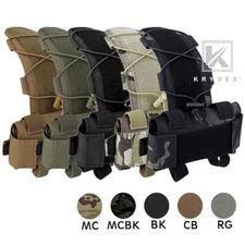 KRYDEX  Helmet Counterweight Pouch Helmet Battery Pouch Cord Lock Retainer