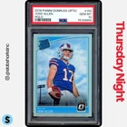 2018 PANINI DONRUSS OPTIC #154 JOSH ALLEN HOLO PRIZM RC RATED ROOKIE PSA 10