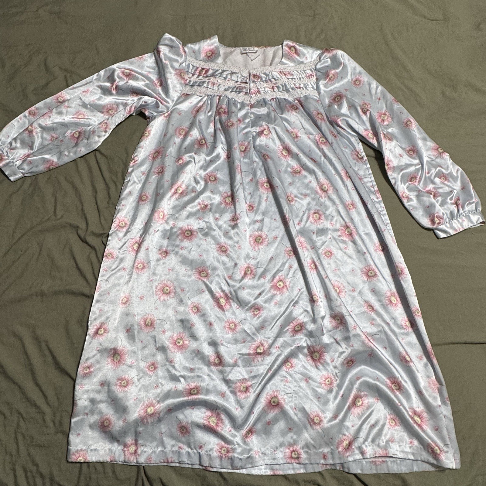 Character Vintage Button Down Size Large FLORAL P… - image 14