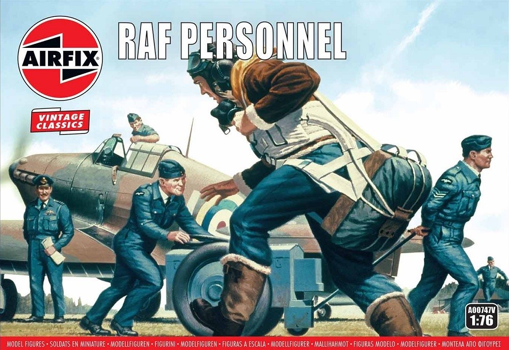 Airfix A00747V - 1/76 RAF Personnel - New
