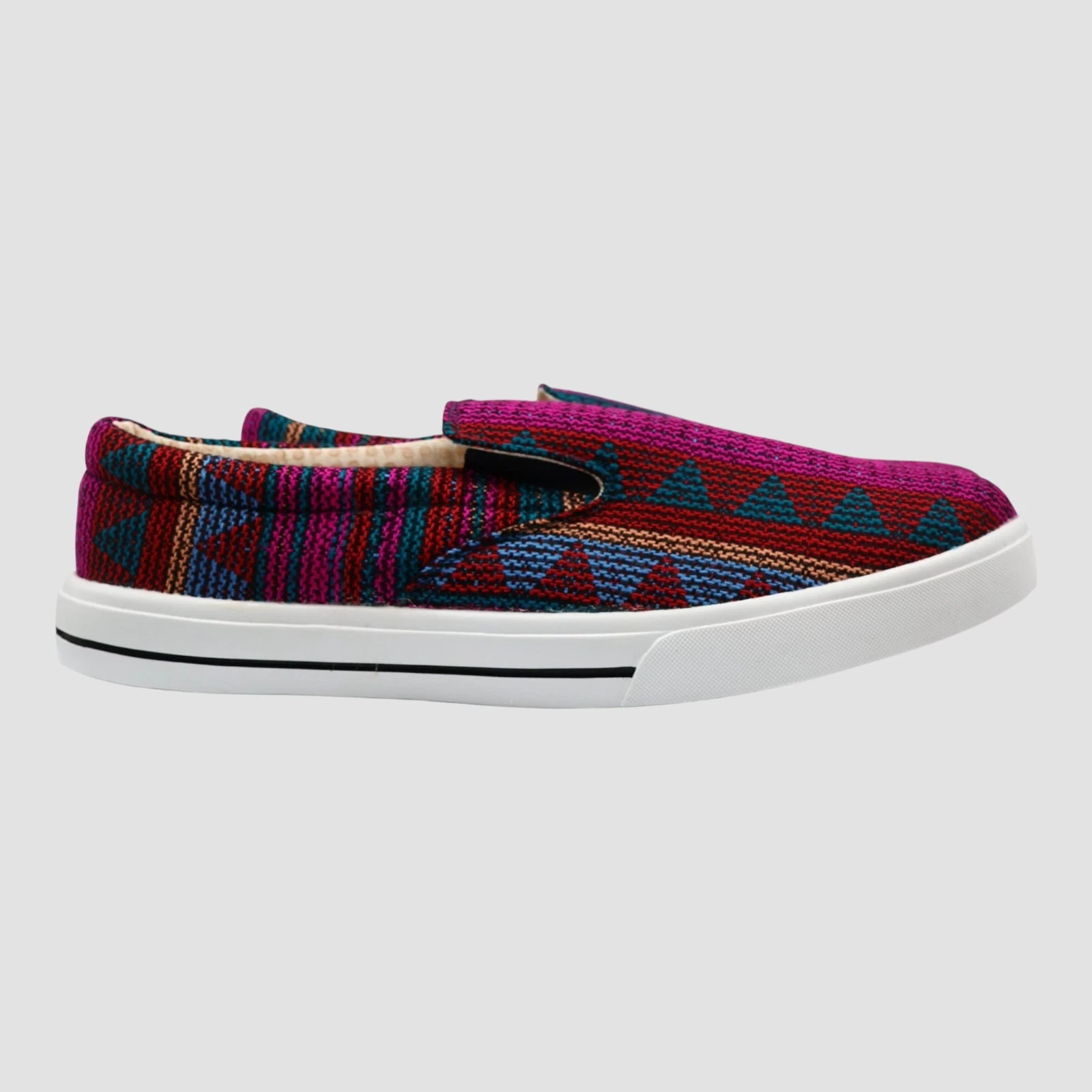 Inkkas Argentina Aztec Slip-on Unisex Sneakers Shoes Size 12M 14W