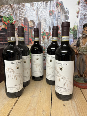 6 Flaschen Nebbiolo Nino Negri Sassella DOCG 2015 aus Gastronomieauslösung