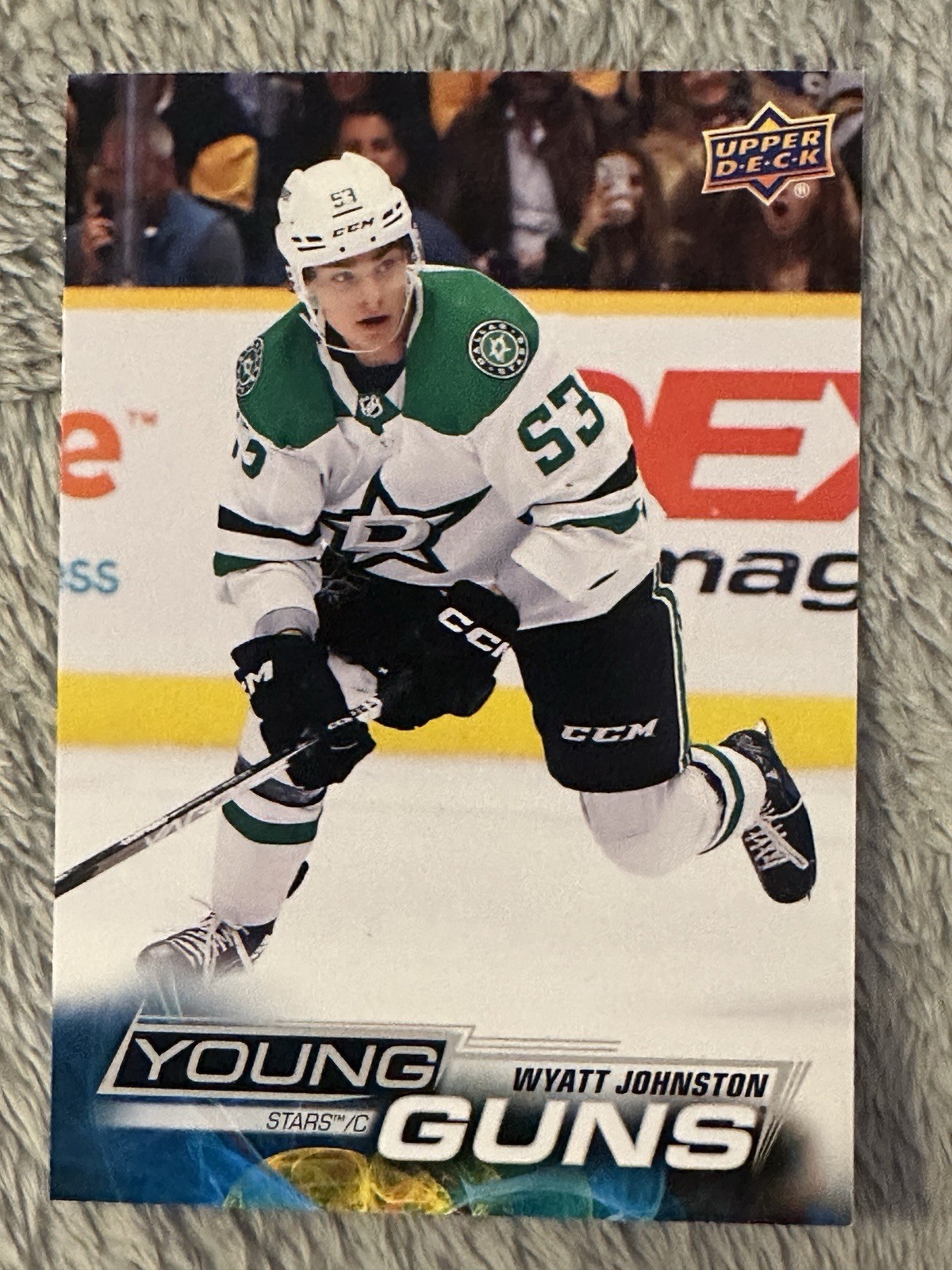 2022-23 Upper Deck Series 2 - Wyatt Johnston Young Guns Jumbo/Oversized #459