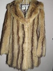 Michael Forrest Raccoon Fur Coat S/M