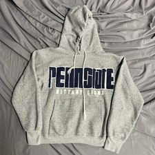 Vintage 80s Penn State University Nittany Lions Hoodie Sweatshirt S Made In USA