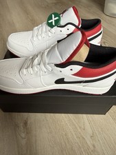 Nike Air Jordan Low White University Red Black Schuhe 43 Neu