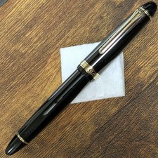 Penna stilografica Sailor Profit 21 H MF 21K nera vintage autentica rara nuova con scatola