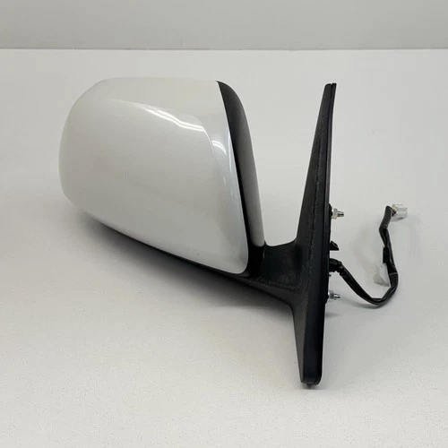 08-13 Toyota Highlander Passenger Right Front Door Mirror Side View White OEM