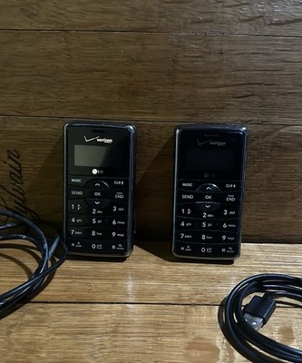LG VX9100 Flip Cell phone Verizon Used Working Condition  X 2 With Charging Cord