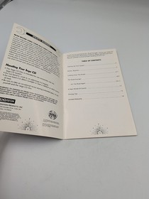 Road Avenger Sega CD MANUAL ONLY