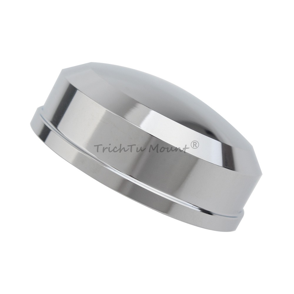 3x Chrome Upper Fork Stem Nut Cover For Harley Dyna Low Rider Heritage Softail