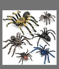 THINKBAY 6PCS Spiders Figurines Animal Toys..