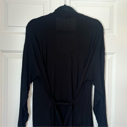 Gap Umstandsmode schwarz Pyjama Set Cami Morgenmantel Hose Größe Large Modal weich - Bild 7 von 11