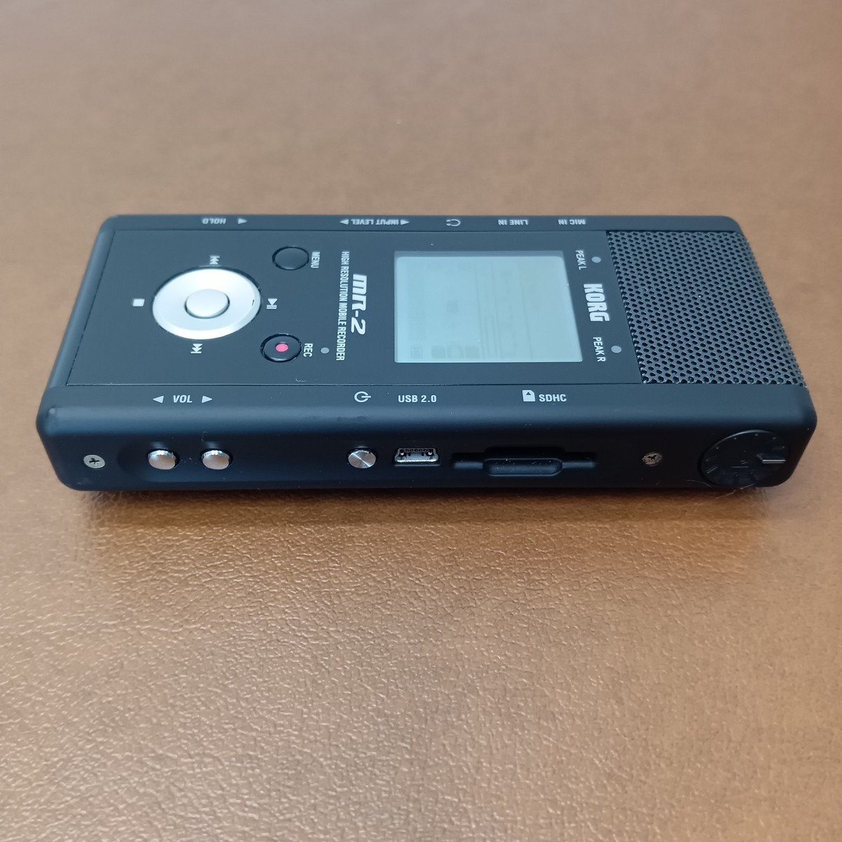 KORG MR-2 High Resolution Audio Recorder Used SD Card