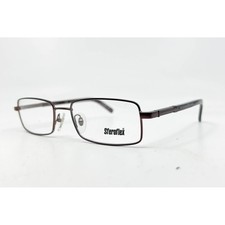 Sferoflex Eyeglass Frames Womens Brown Rectangular Metal 2191 52-18-140