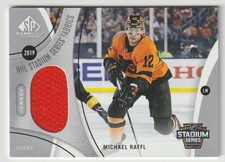 2019-20 SP GAME USED 2019 NHL STADIUM SERIES FABRICS MICHAEL RAFFL PHILADELPHIA