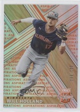 2019 Panini Elite Extra Edition Aspirations Orange 99/100 Will Holland #55 s3g