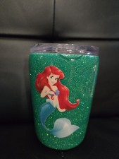 Disney Little Mermaid Ariel Toddler Tumbler Drinking Cup Stainless Steel 8oz New