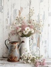 YarnMate Floral Diamond Art Kits for Adults Beginners,Flowers Diamond Painting K