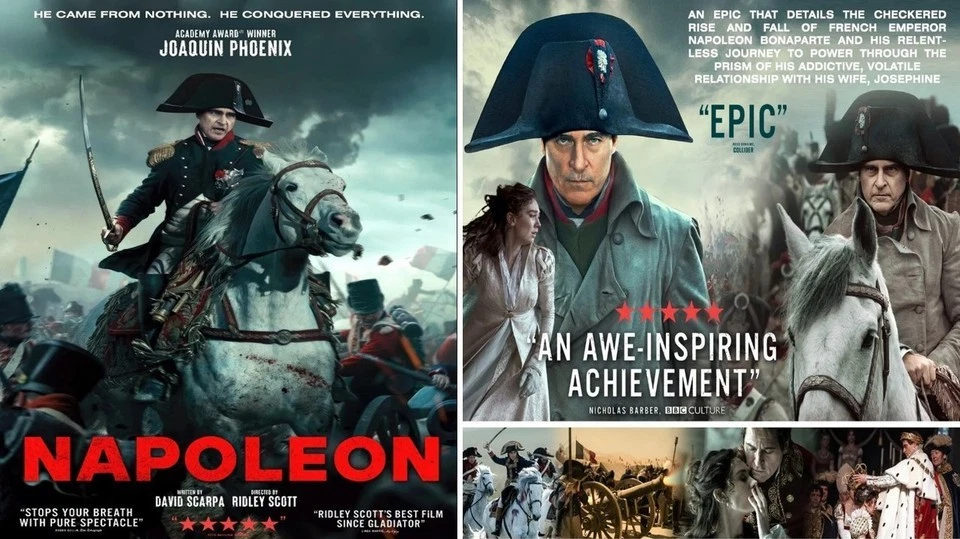 DVD Napoleon (2023) Action Movie The Original All Region High Quality Free Ship! Foto 3 de 4