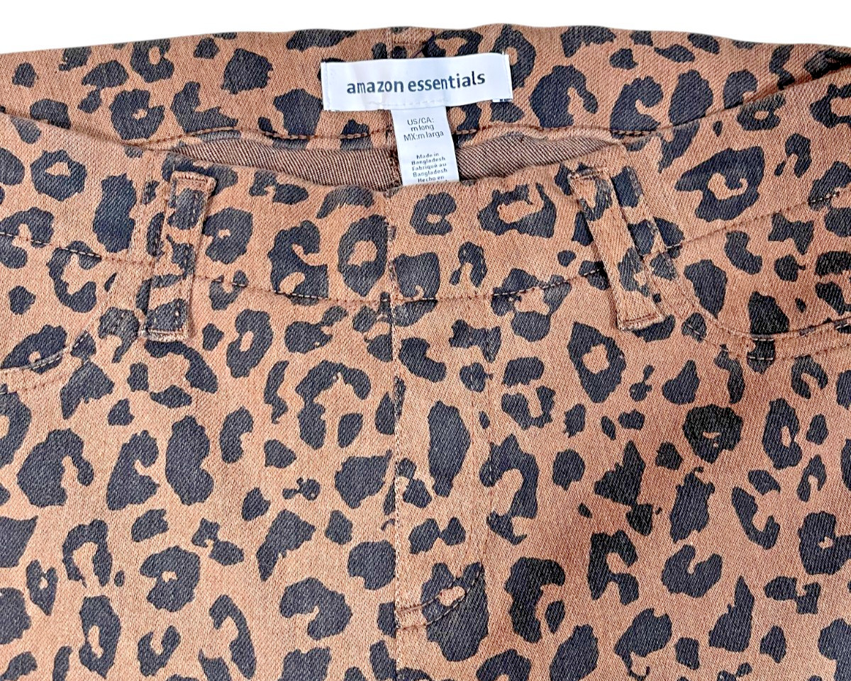 Amazon Essentials Leopard Skinny Stretch Pull-On … - image 4
