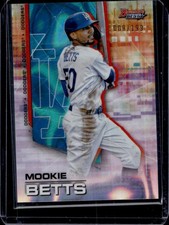 2021 Bowman's Best Mookie Betts Aqua Lava Refractor #/199 Dodgers