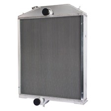 4-Row Radiator For John Deere 4640 4840 Tractor RE21896 RE21895 AR79456 AR79458.