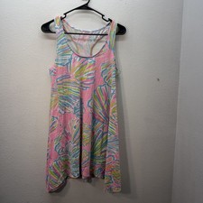 Lilly Pulitzer Dress Womens S Seashell Novelty Print Summer Sundress Preppy Pima