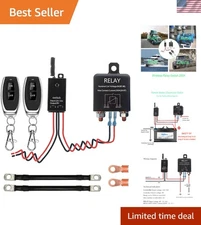 Wireless Remote Kill Switch for Car, Remote Battery Disconnect Switch Car,DC1...