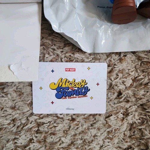 Mickey Family Cute Together Pop Mart Goofy Key Chain - Open Box Confirmed - Picture 8 of 11