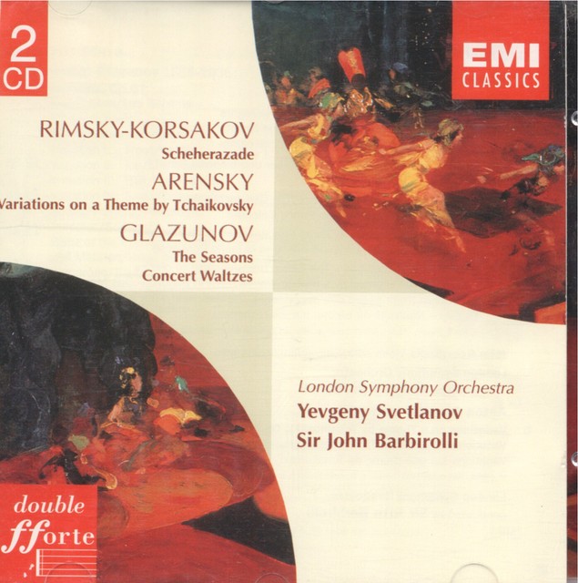 RimskyKorsakov Scheherazade; Arensky Variations on a theme of