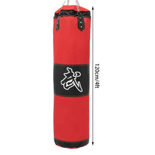 Saco de Boxeo para Adultos, Juego de Saco de Boxeo Pesado de PU, Saco de Boxeo Pesado Sin Rellenar - Imagen 3 de 44