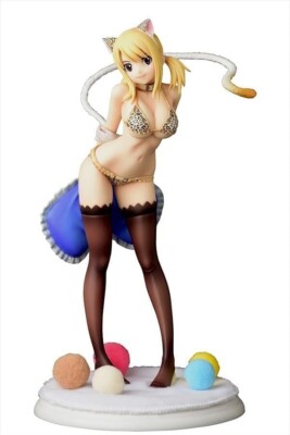 OrcaToys Fairy Tail Figure Lucy Heartfilia Gravure Style Leopard print Cat ver.