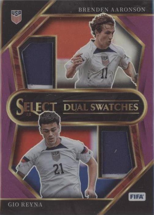 2022-23 Select FIFA Giovanni Reyna Purple Prizm /49