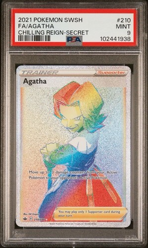 Agatha graded PSA 9 for sale on eBay