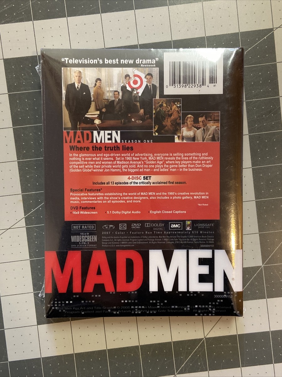 (未使用･未開封品)　Mad Men: Season 1/ [DVD] [Import] sdt40b8 未使用・未開封品) Mad Men: Season 1/ [DVD] [Import] sdt40b8